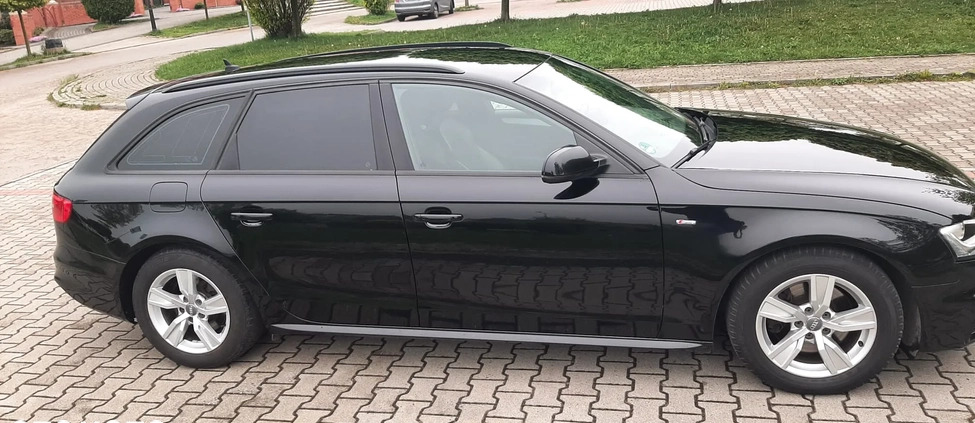 Audi A4 cena 49900 przebieg: 154000, rok produkcji 2013 z Krynica Morska małe 277